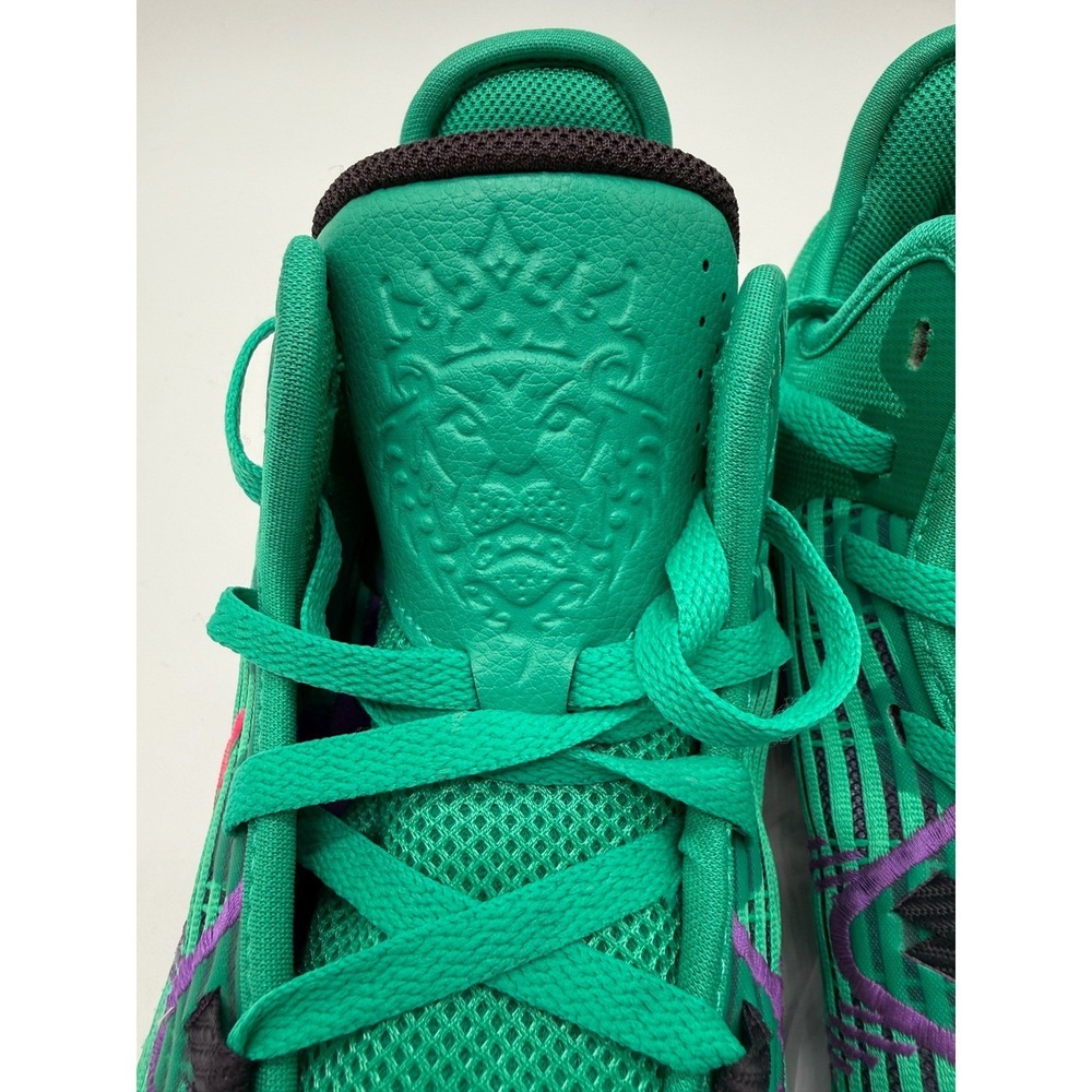 Nike LeBron Witness 6 Mens 11.5 Green Excellent Basketball Sneakers CZ4052-300 - Picture 16 of 16